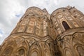 Exterior walls of the apses of the Monreale Cathedral Royalty Free Stock Photo