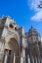 Exterior of Cathedral of Toledo Royalty Free Stock Photo