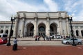 June 1, 2018 - Washington DC, United States: Exterior of Washington Union Station Royalty Free Stock Photo