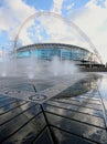 Exterior of Wembley Stadium Royalty Free Stock Photo