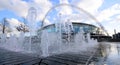 Exterior of Wembley Stadium Royalty Free Stock Photo