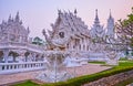 Exterior of White Temple, Chiang Rai, Thailand