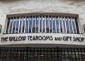 Exterior of the Willow Tea Rooms, Sauchiehall St, Glasgow designed by renowned architect Charles Rennie Mackintosh