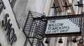 Exterior of the Willow Tea Rooms, Sauchiehall St, Glasgow designed by renowned architect Charles Rennie Mackintosh