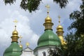 Exteriors of Saint Sophia`s Cathedral, Kyiv, Ukraine Royalty Free Stock Photo