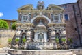 Exteriors of Villa d`Este in Tivoli, near Rome Royalty Free Stock Photo