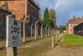 The extermination camp of Auschwitz, Poland