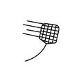 exterminator flapper icon. Element of pest icon for mobile concept and web apps. Thin line exterminator flapper icon can be used f
