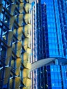 External Detail of Modern Skyscraper Office Buildings