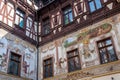 External Detail Peles Castle Romania Royalty Free Stock Photo