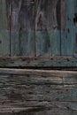 External Detail of Weathered Wooden Doors Royalty Free Stock Photo