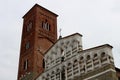 External facade of the Church of San Pietro Somaldi in Lucca