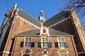 The external facade of Noorderkerk church on Noordermarkt Square, Jordaan, Amsterdam