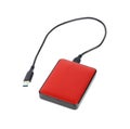 External hard disk Royalty Free Stock Photo