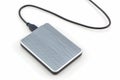External hard drive for backup. Royalty Free Stock Photo