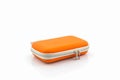 External hard drive carrying case. Royalty Free Stock Photo