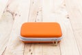 External hard drive carrying case. Royalty Free Stock Photo