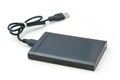 External hard drive isolated Royalty Free Stock Photo