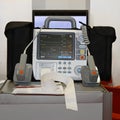 Defibrillator and monitor