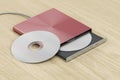 External optical drive Royalty Free Stock Photo