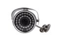 External security surveillance camera with night vision LED back