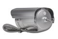 External security surveillance camera with night vision LED back