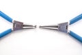 External snapring plier Royalty Free Stock Photo