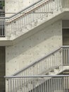 External stair of modern building Royalty Free Stock Photo