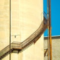 External stairs Royalty Free Stock Photo