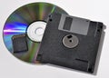 External storage devices Royalty Free Stock Photo