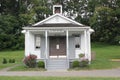 External View of the Amish School