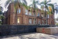 external view of building facade of State Pinacoteca in Sao Paulo