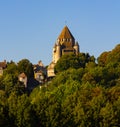 External view of Caesar Tower in Provins Royalty Free Stock Photo