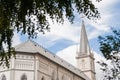 External view of historical chapel Chijmes Royalty Free Stock Photo