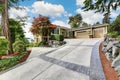 External view of luxurious detached house