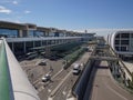 External View of Milan Malpensa International Airport -Italy Royalty Free Stock Photo