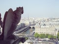 External view Notre Dame de Paris