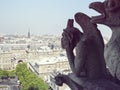 External view Notre Dame de Paris