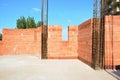 External wall constructions Royalty Free Stock Photo