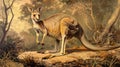 Extinct Giant fossil kangaroo from Australia and New Guinea