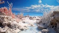 extinction dead coral reef Royalty Free Stock Photo