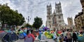 Extinction rebellion demonstration in London UK