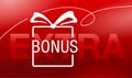 Extra bonus banner for Special bonus program