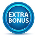 Extra Bonus Eyeball Blue Round Button