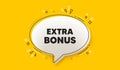 Extra bonus offer symbol. Special gift promo sign. Vector