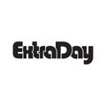 EXTRA DAY text design vector Royalty Free Stock Photo