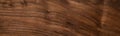 Extra long walnut wood texture background. Long dark walnut wood planks tabletop background. Royalty Free Stock Photo