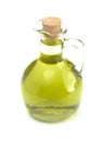Extra Virgin Olive Oil in a Glass Corked Bottle
