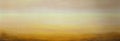 Extra Wide Panorama delicate light yellow pink horizon background minimalism