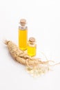 Extract of ginseng root Royalty Free Stock Photo